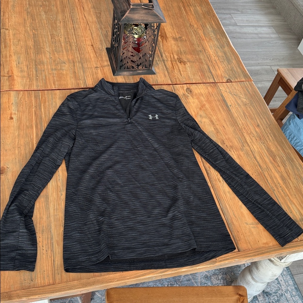 Under Armour Charcoal Quarter-Zip Pullover